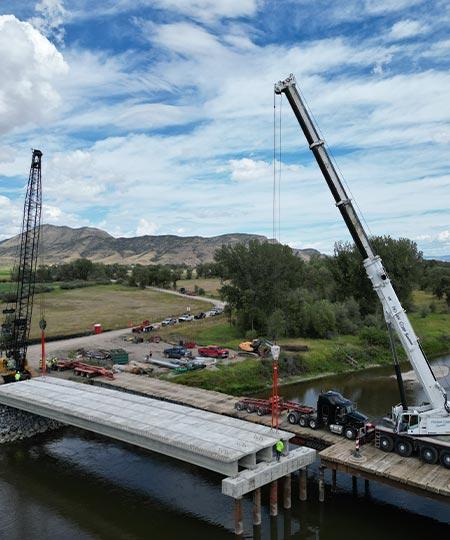 Crane and Rigging Services Belgrade Butte and Billings