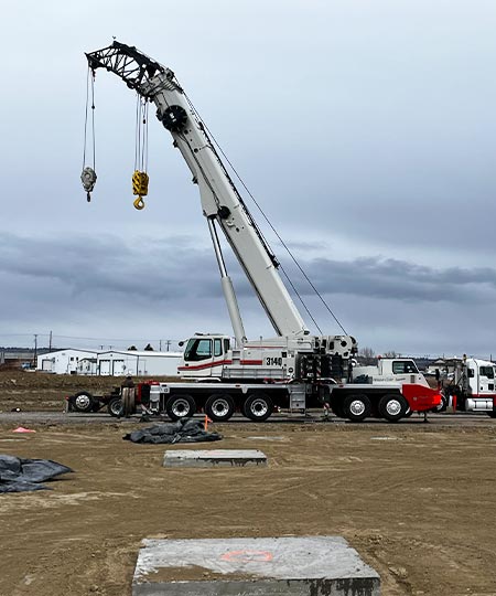 Crane and Rigging Services Belgrade Butte and Billings