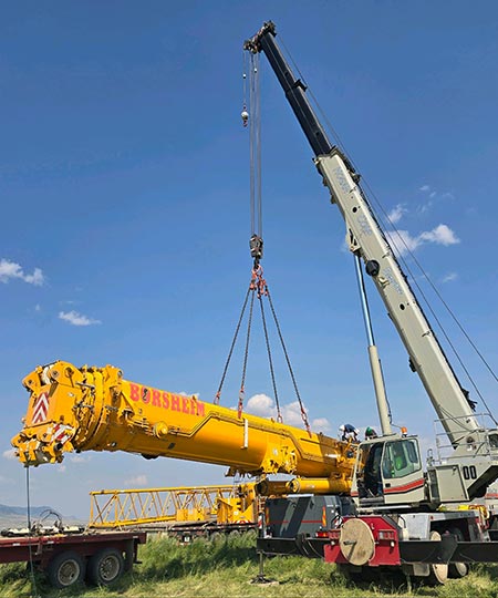 Crane and Rigging Services Belgrade Butte and Billings