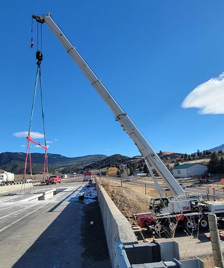 Crane and Rigging Services Belgrade Butte and Billings
