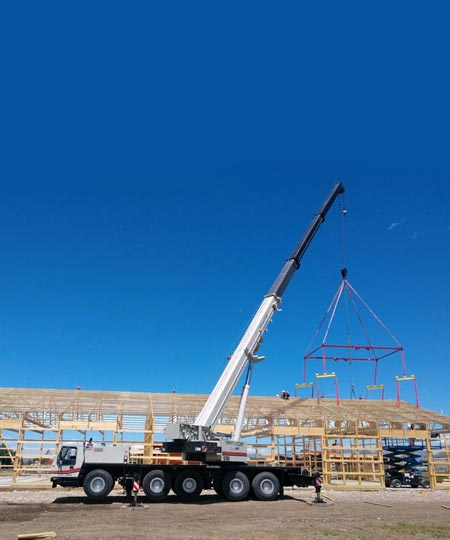 Crane and Rigging Services Belgrade Billings and Butte Montana